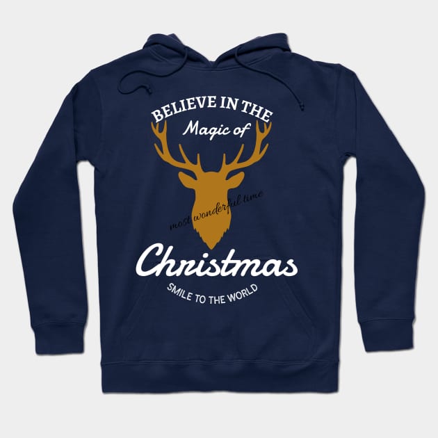 Christmas: most wonderful time Hoodie by Bisusri